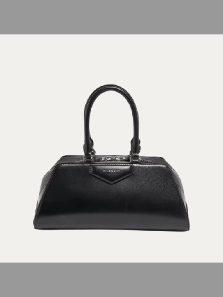 Givenchy Nwt Antigona East-West Small Top-Handle Bag In Leather (Orig. $2100)